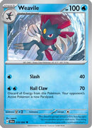 Weavile 14 - [SV Shrouded Fable] Reverse Holofoil