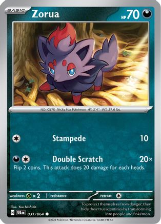 Zorua - 031/064 31 - [SV Shrouded Fable]