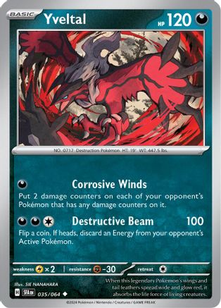 Yveltal 35 - [SV Shrouded Fable]
