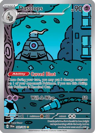 Dusclops - 069/064 69 - [SV Shrouded Fable] Holofoil