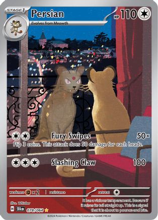 Persian - 078/064 78 - [SV Shrouded Fable] Holofoil