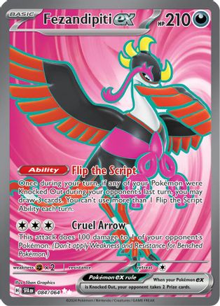Fezandipiti ex - 084/064 84 - [SV Shrouded Fable] Holofoil