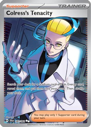 Colress's Tenacity - 087/064 87 - [SV Shrouded Fable] Holofoil