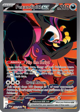 Fezandipiti ex - 092/064 92 - [SV Shrouded Fable] Holofoil