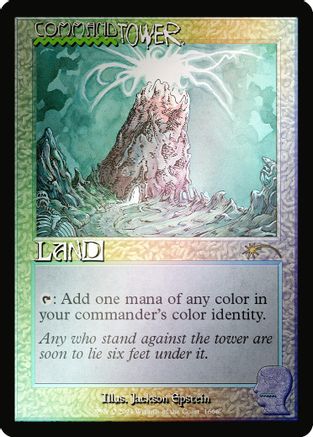 Command Tower (1666) (Rainbow Foil) (SLD-1666) [Secret Lair Drop Series] Foil