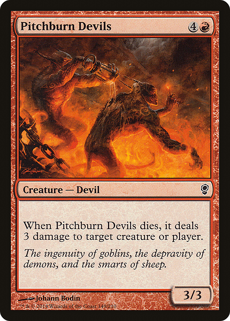 Pitchburn Devils (CNS-149) [Conspiracy] Foil