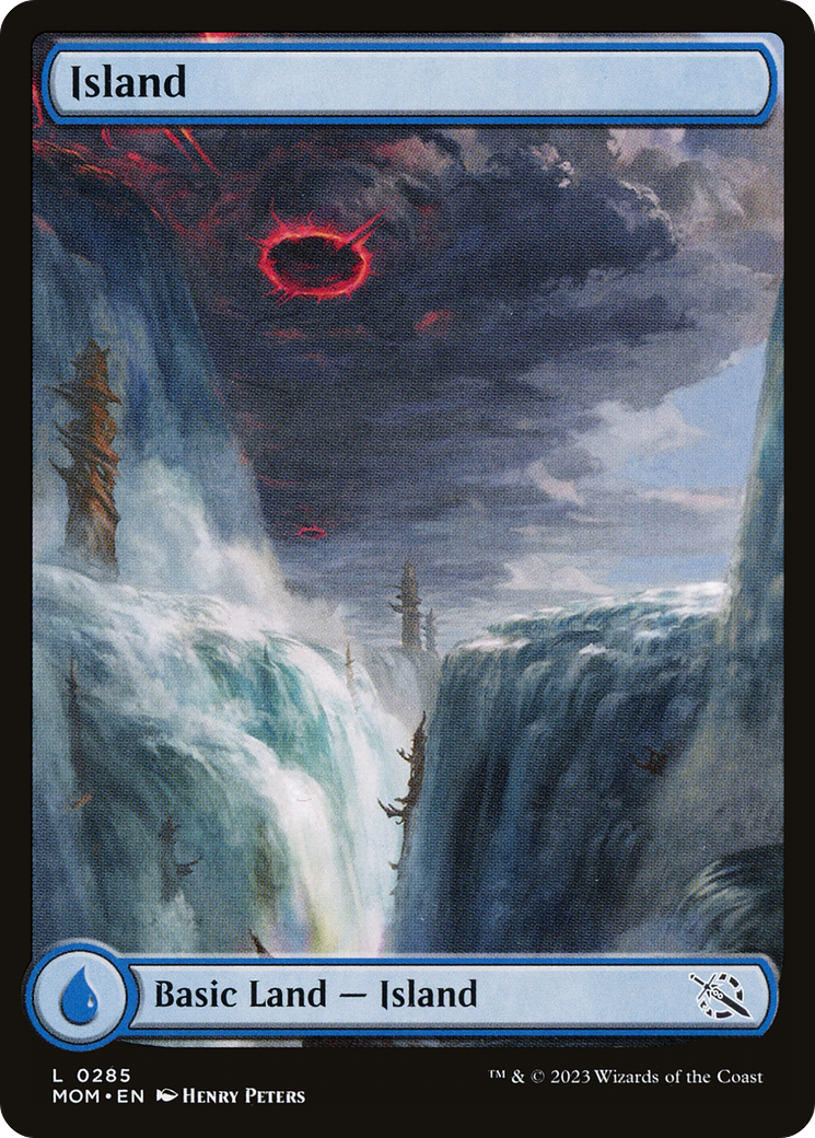 Island (MOM-285) [March of the Machine] Foil