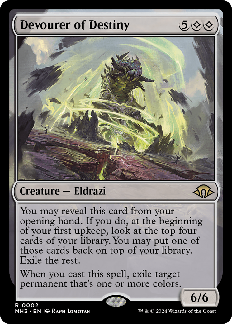 Devourer of Destiny (MH3-002) [Modern Horizons 3] Foil
