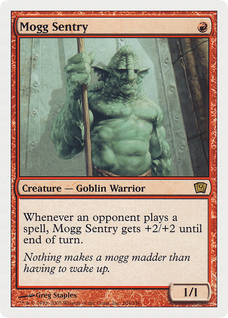 Mogg Sentry (9ED-204) [9th Edition]