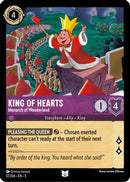 King of Hearts - Monarch of Wonderland (57/204) - Shimmering Skies Cold Foil