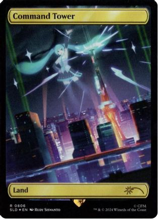 Command Tower (0806) (Rainbow Foil) (SLD-806) [Secret Lair Drop Series] Foil