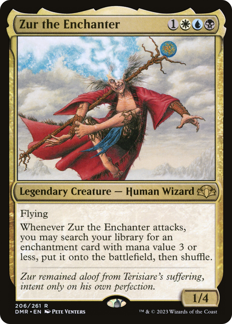 Zur the Enchanter (DMR-206) [Dominaria Remastered] Foil