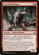 Pyrewild Shaman (MM3-106) [Modern Masters 2017]