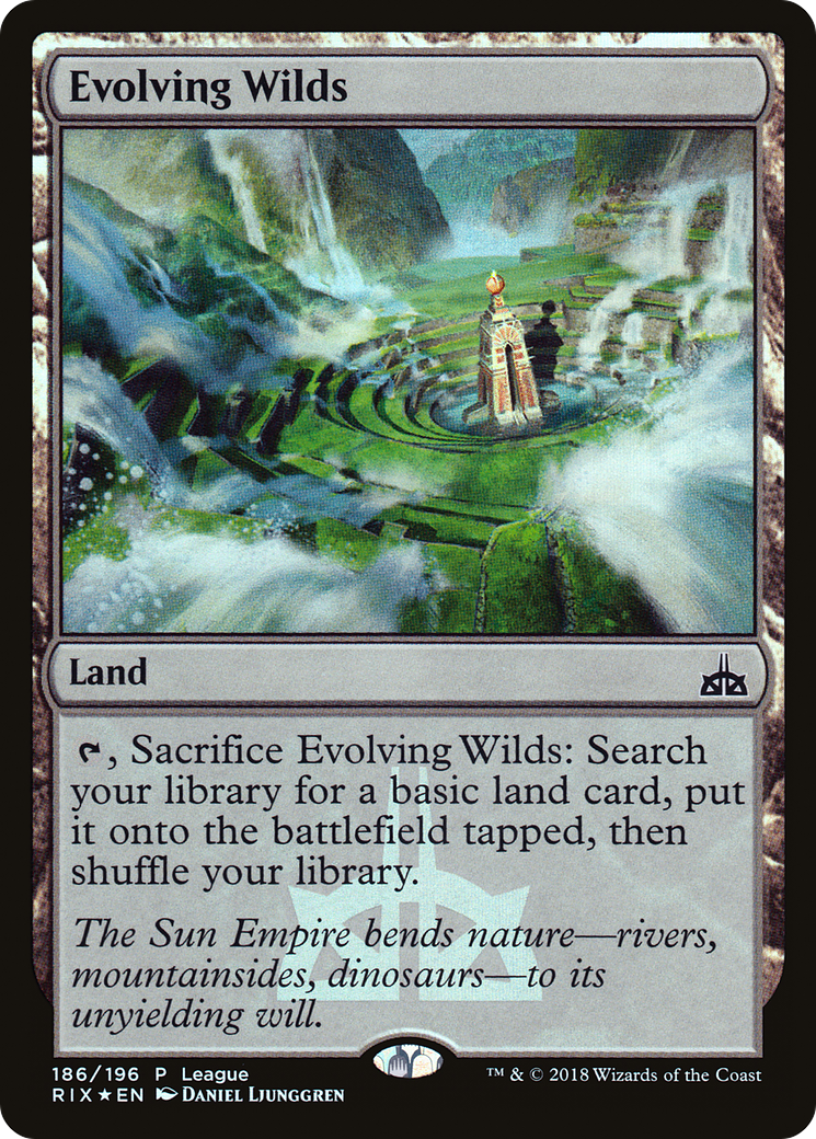 Evolving Wilds (LEP-186) [Rivals of Ixalan Promos] Foil