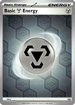 Basic Metal Energy (Reverse Holofoil) 8 - [SV Shrouded Fable] Reverse Holofoil