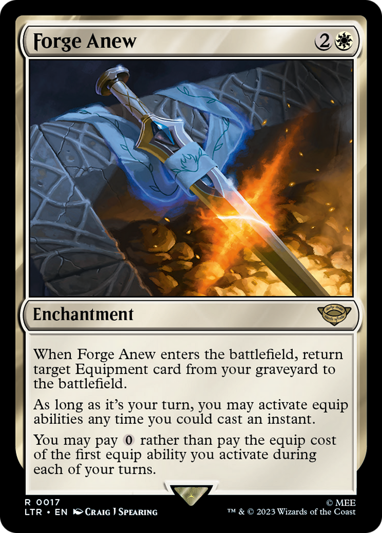 Forge Anew (LTR-017) [The Lord of the Rings: Tales of Middle-earth]