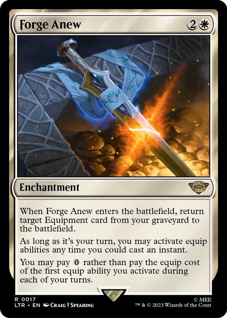 Forge Anew (LTR-017) [The Lord of the Rings: Tales of Middle-earth]