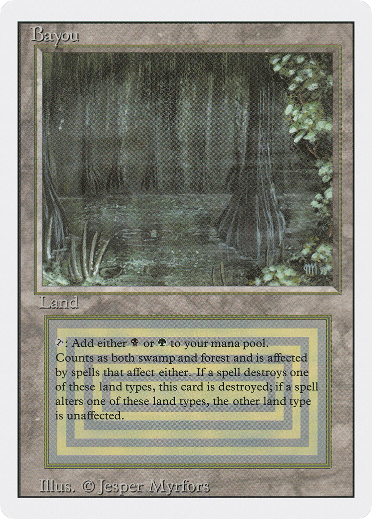 Bayou (3ED-283) [Revised Edition]