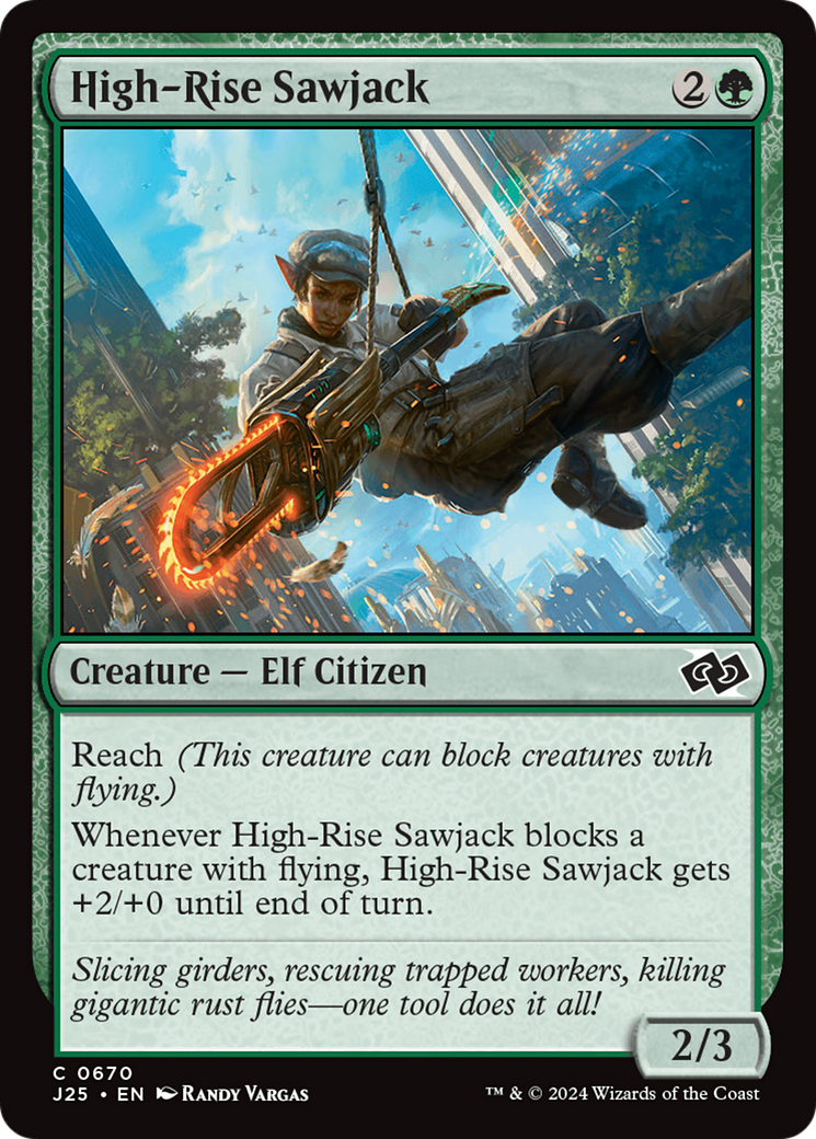 High-Rise Sawjack (J25-670) [Foundations Jumpstart]