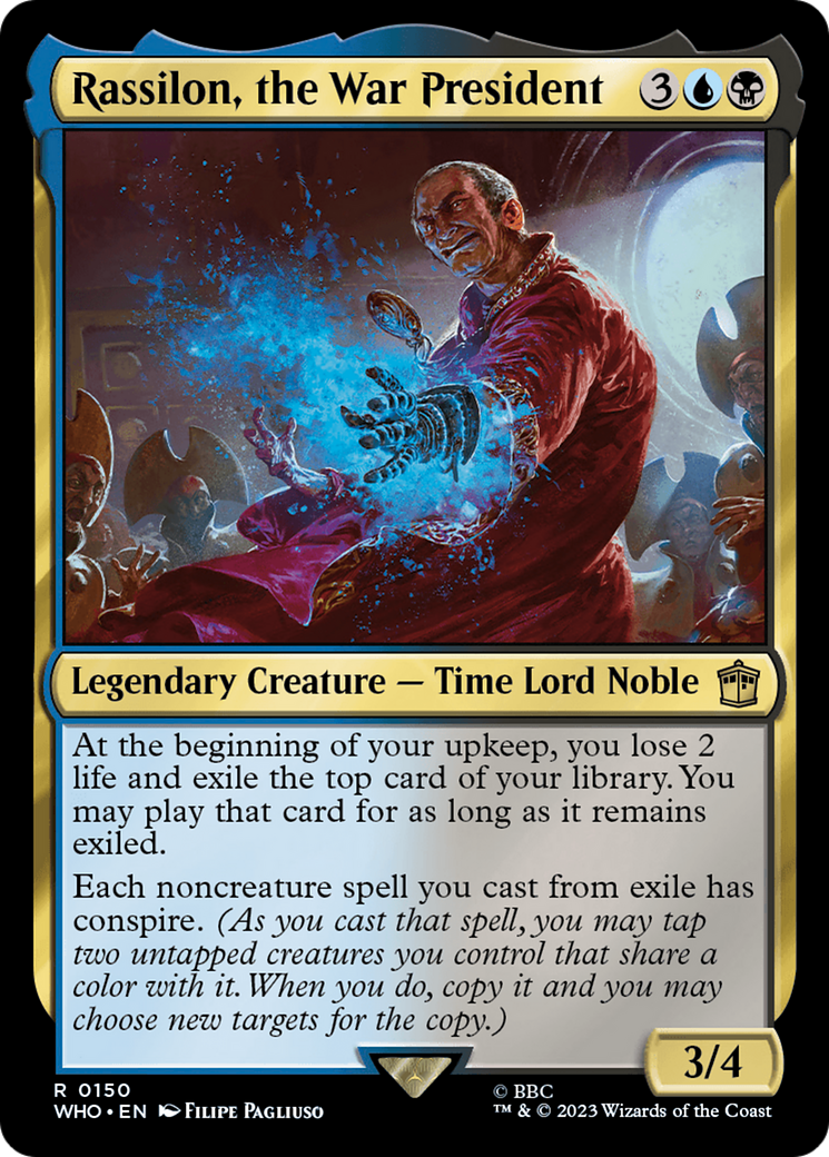 Rassilon, the War President (WHO-150) [Doctor Who]