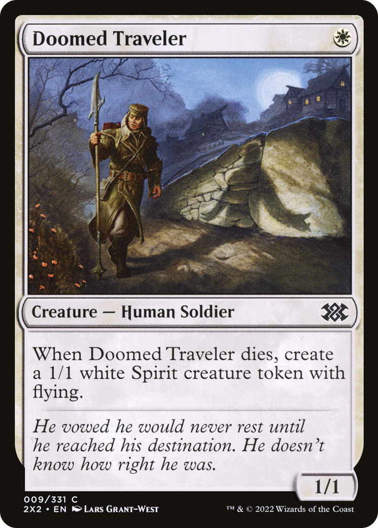 Doomed Traveler (2X2-009) [Double Masters 2022] Foil