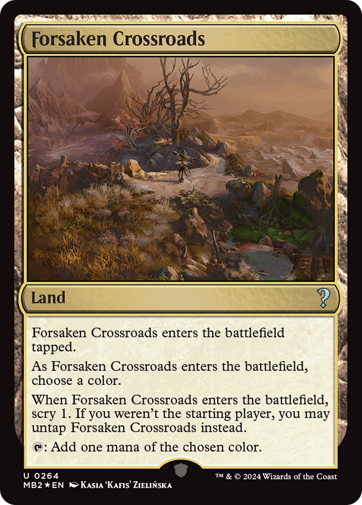 Forsaken Crossroads (MB2-264) [Mystery Booster 2] Foil