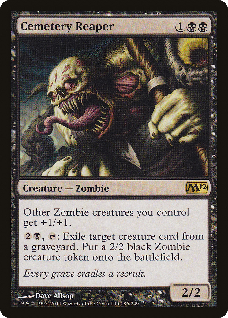 Cemetery Reaper (M12-086) [Magic 2012]