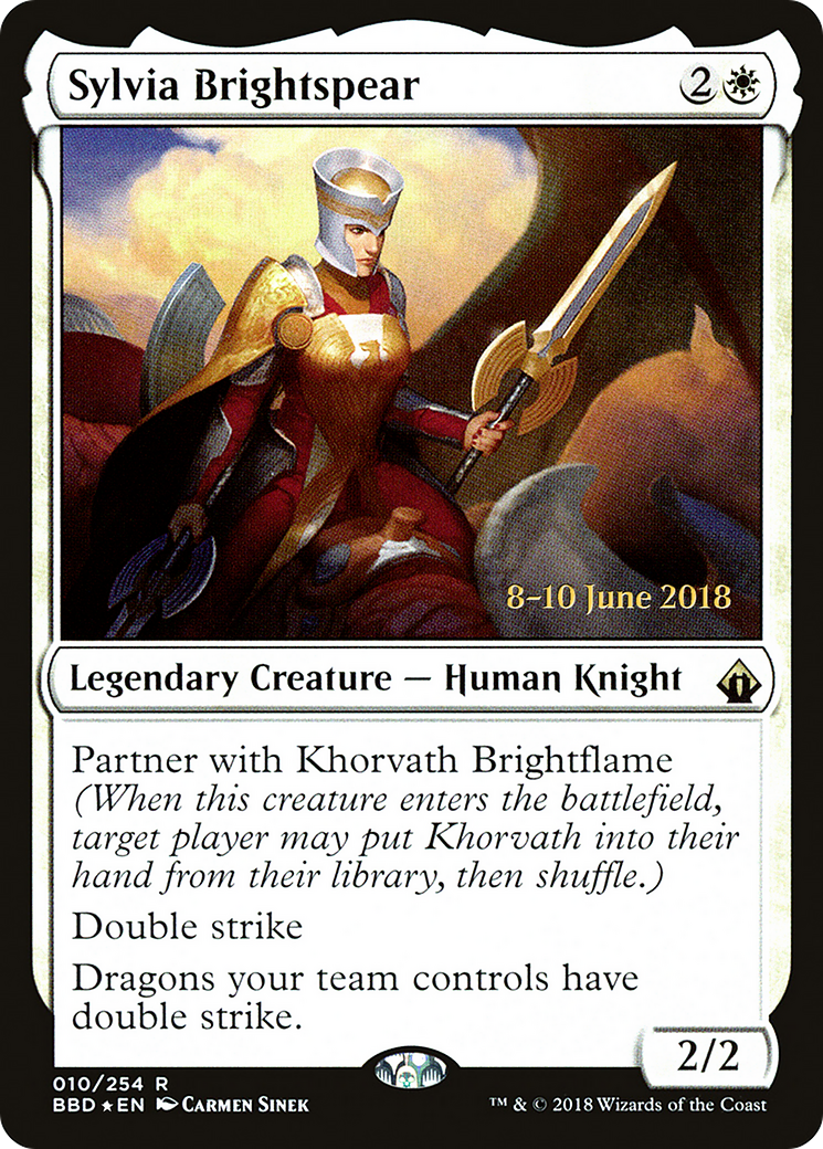 Sylvia Brightspear (LARP-10S) [Battlebond Promos] Foil