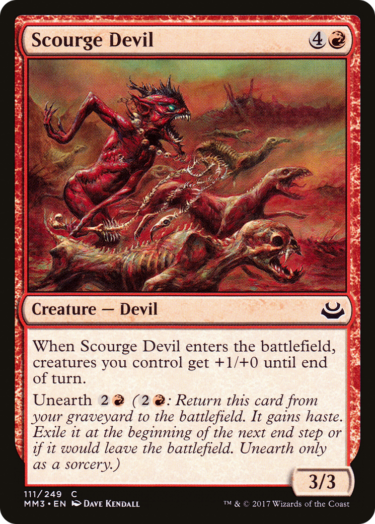 Scourge Devil (MM3-111) [Modern Masters 2017]