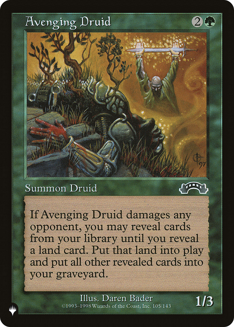 Avenging Druid (LIST-EXO-105) [The List]