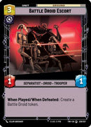 Battle Droid Escort (229/257) [Twilight of the Republic] Foil