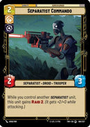 Separatist Commando (180/257) [Twilight of the Republic] Foil