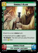 General's Blade (121/257) [Twilight of the Republic] Foil
