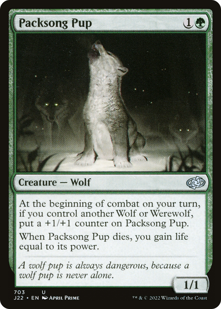 Packsong Pup (J22-703) [Jumpstart 2022]