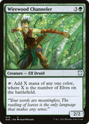 Wirewood Channeler (KHC-079) [Kaldheim Commander]