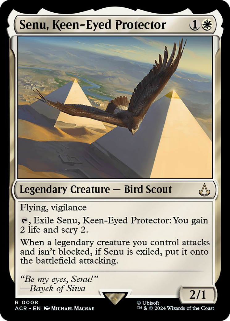 Senu, Keen-Eyed Protector (ACR-008) [Assassin's Creed] Foil