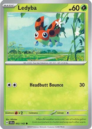 Ledyba 2 - [SV07 Stellar Crown] Reverse Holofoil