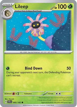 Lileep - 005/142 5 - [SV07 Stellar Crown]