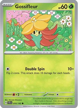 Gossifleur 10 - [SV07 Stellar Crown] Reverse Holofoil