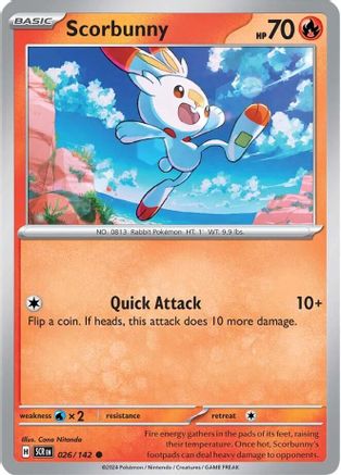 Scorbunny 26 - [SV07 Stellar Crown]