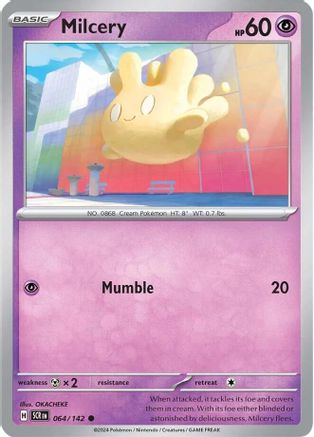 Milcery - 064/142 64 - [SV07 Stellar Crown] Reverse Holofoil