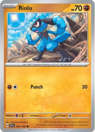 Riolu 81 - [SV07 Stellar Crown]