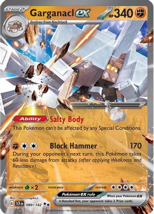 Garganacl ex 89 - [SV07 Stellar Crown] Holofoil
