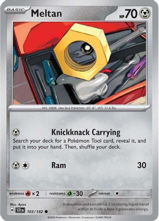 Meltan - 103/142 103 - [SV07 Stellar Crown]