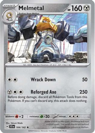 Melmetal 104 - [SV07 Stellar Crown] Reverse Holofoil