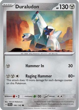 Duraludon 106 - [SV07 Stellar Crown] Reverse Holofoil