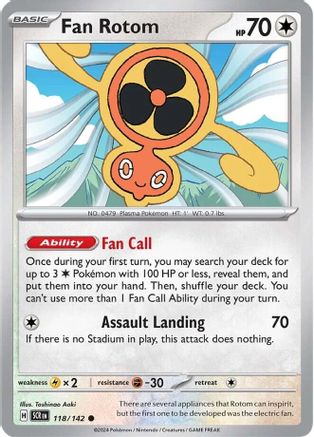 Fan Rotom 118 - [SV07 Stellar Crown]