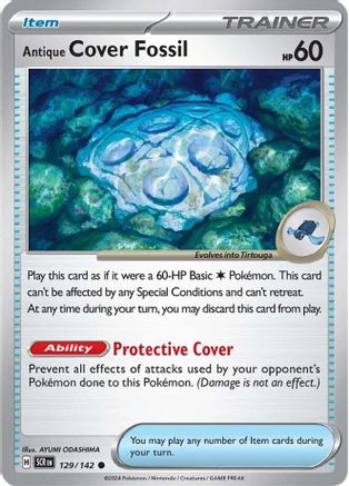 Antique Cover Fossil 129 - [SV07 Stellar Crown]