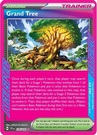 Grand Tree 136 - [SV07 Stellar Crown] Holofoil