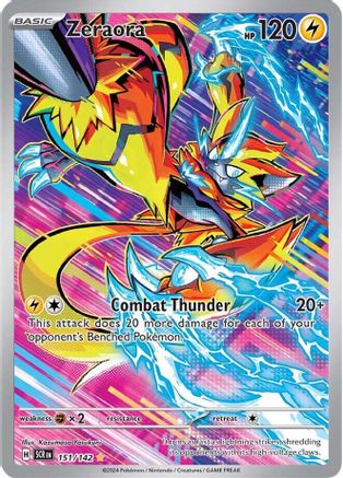 Zeraora - 151/142 151 - [SV07 Stellar Crown] Holofoil